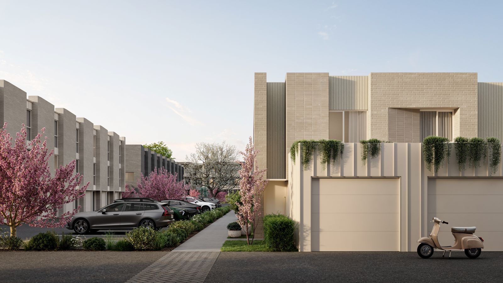 Modern Townhouse with Garage, Opposite Hagley Park — slide 1