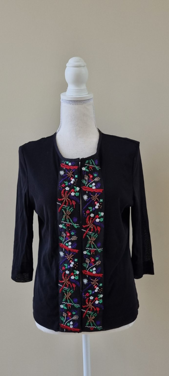 Verge Cardigan Top Size L