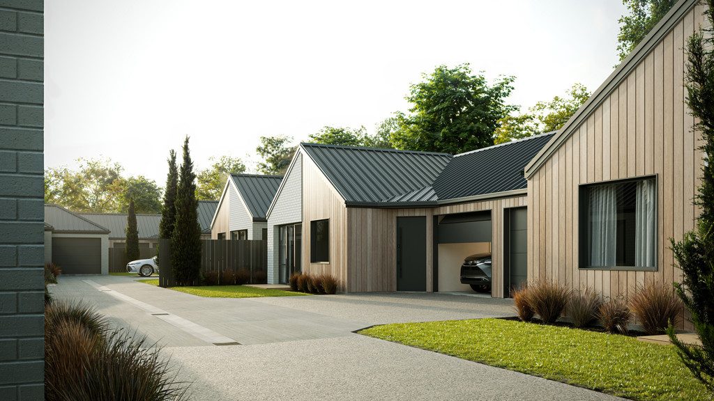 New Stylish Single level Abodes in Bishopdale — slide 1
