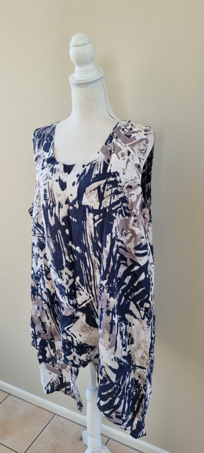 Virtuelle Linen Tunic size 18, image 2