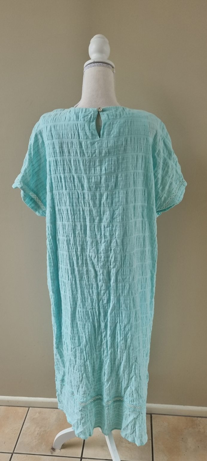 Blue Illusion Dress Size XL / 16, image 3