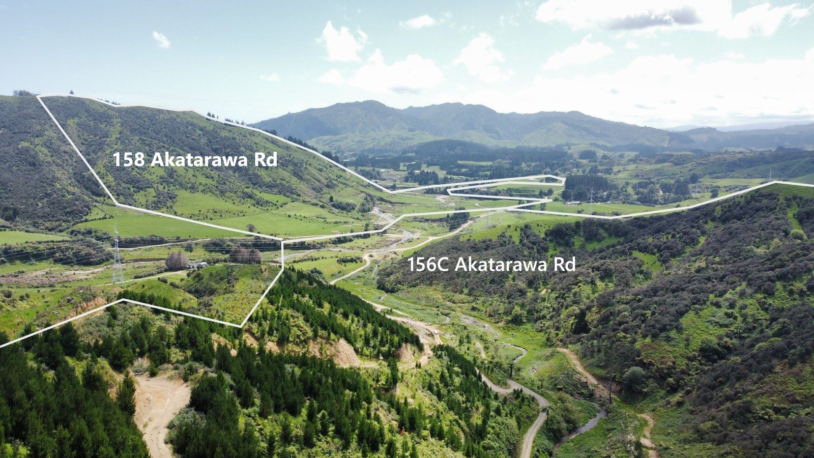 Paddocks, bush, river, retreat — slide 1