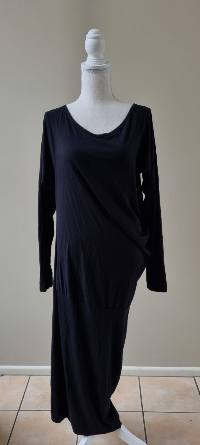 Starfish Black Merino Wool Dress size 12