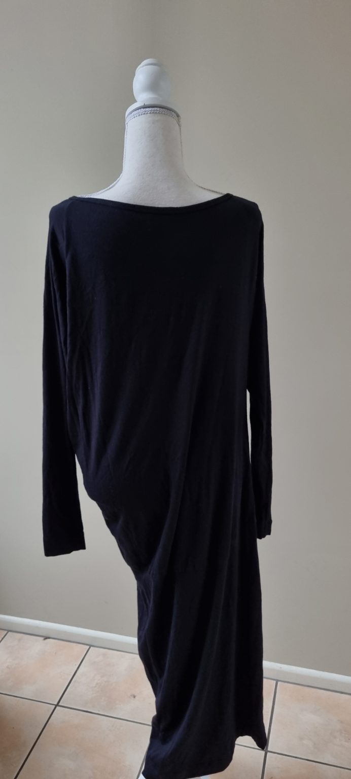 Starfish Black Merino Wool Dress size 12, image 3