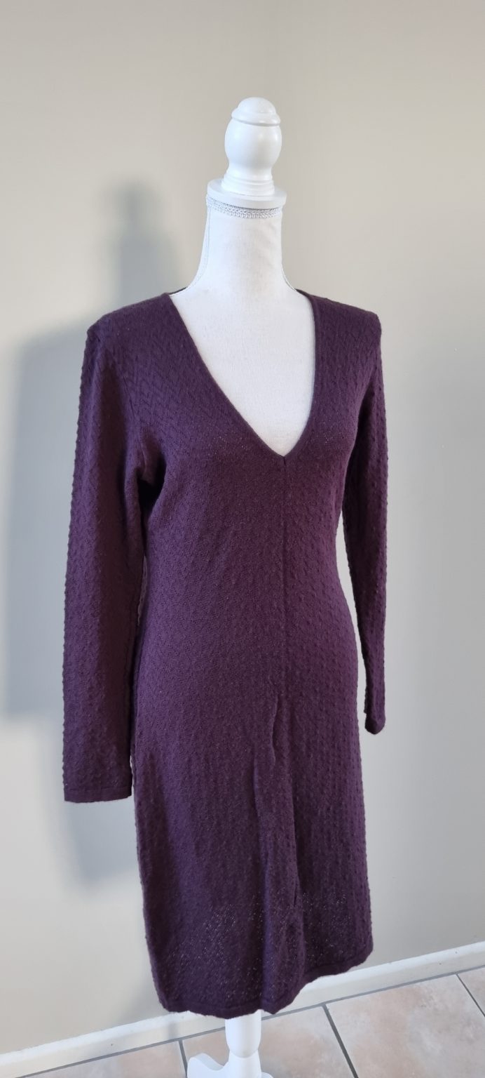 Sabatini Merino Wool Dress size M, image 2