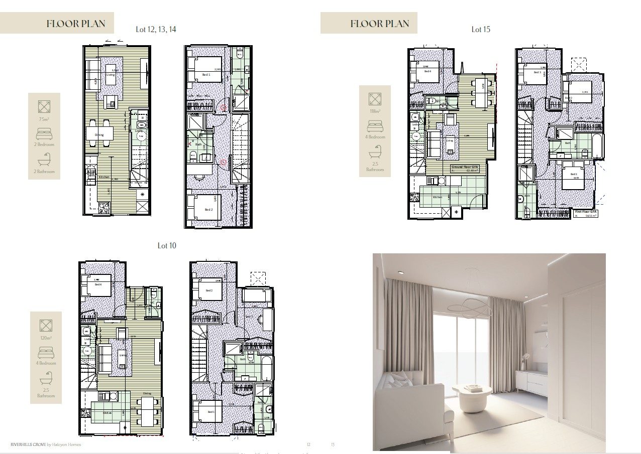 2 Bedroom Designer Homes on Reserve & Estuary — slide 13