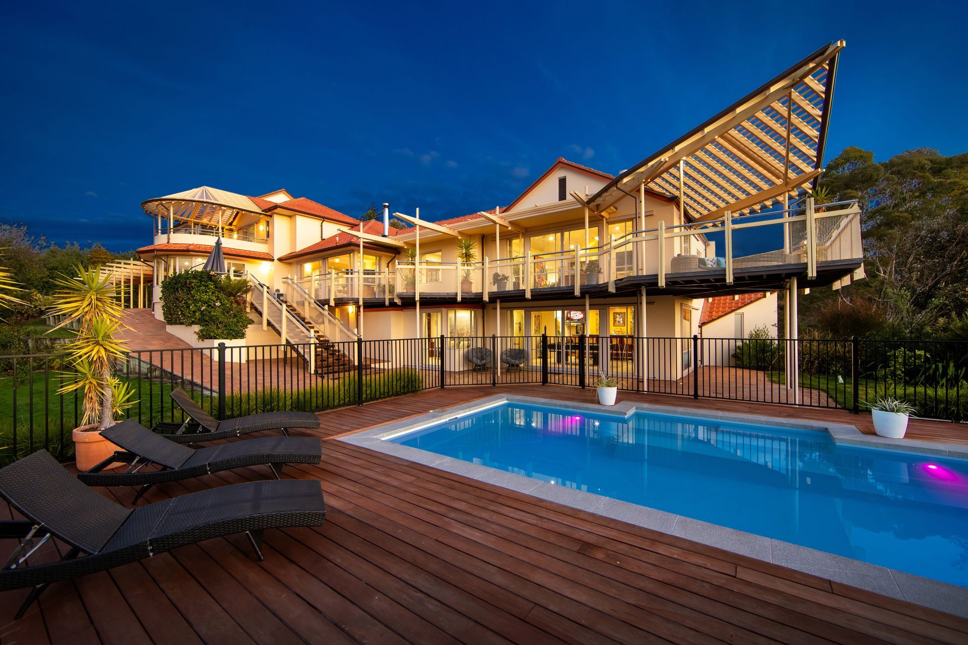 Elevated Private Luxury in Havelock North — slide 1