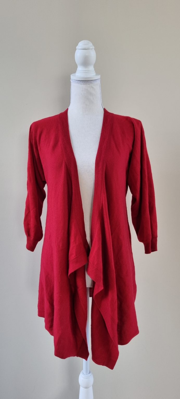 Sable & Minx Merino Wool Blend Cardigan size S