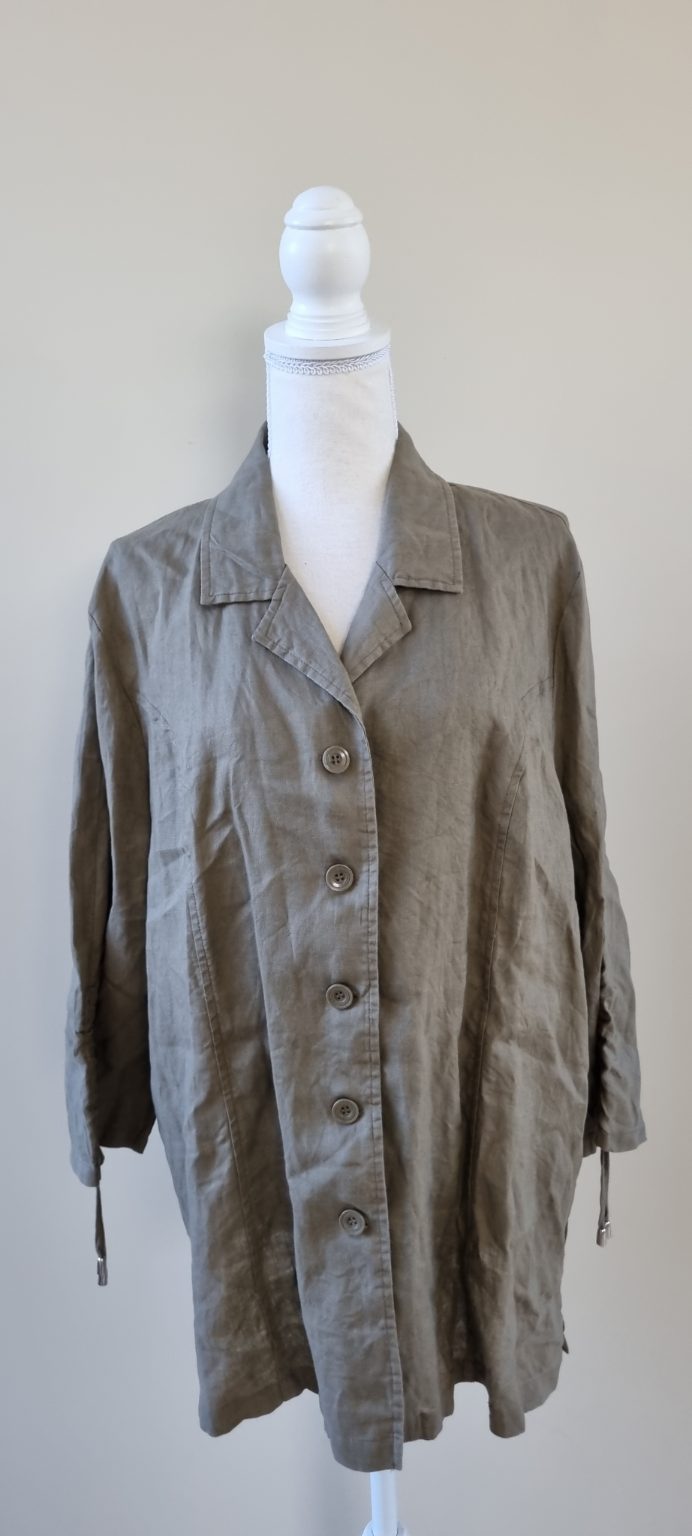 Capture European Linen Jacket size 18