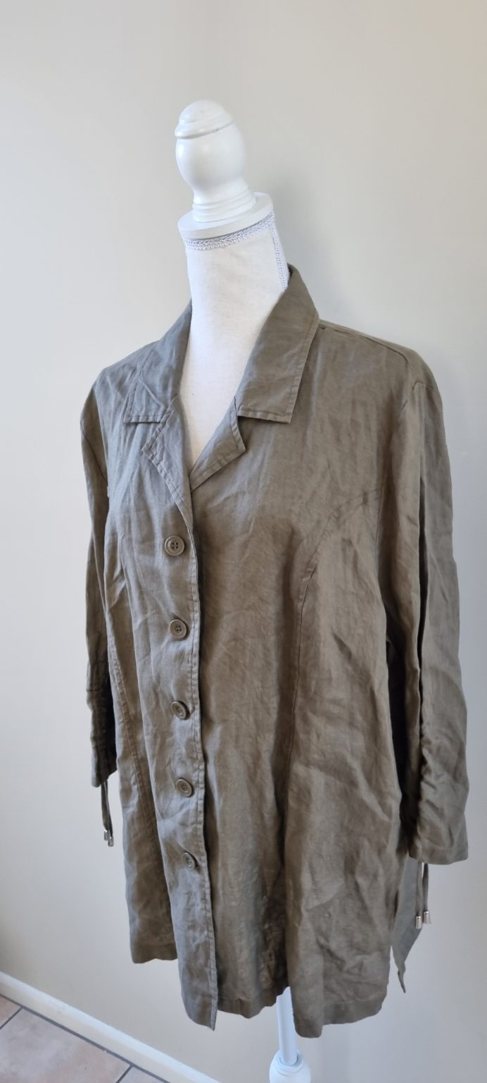 Capture European Linen Jacket size 18, image 2