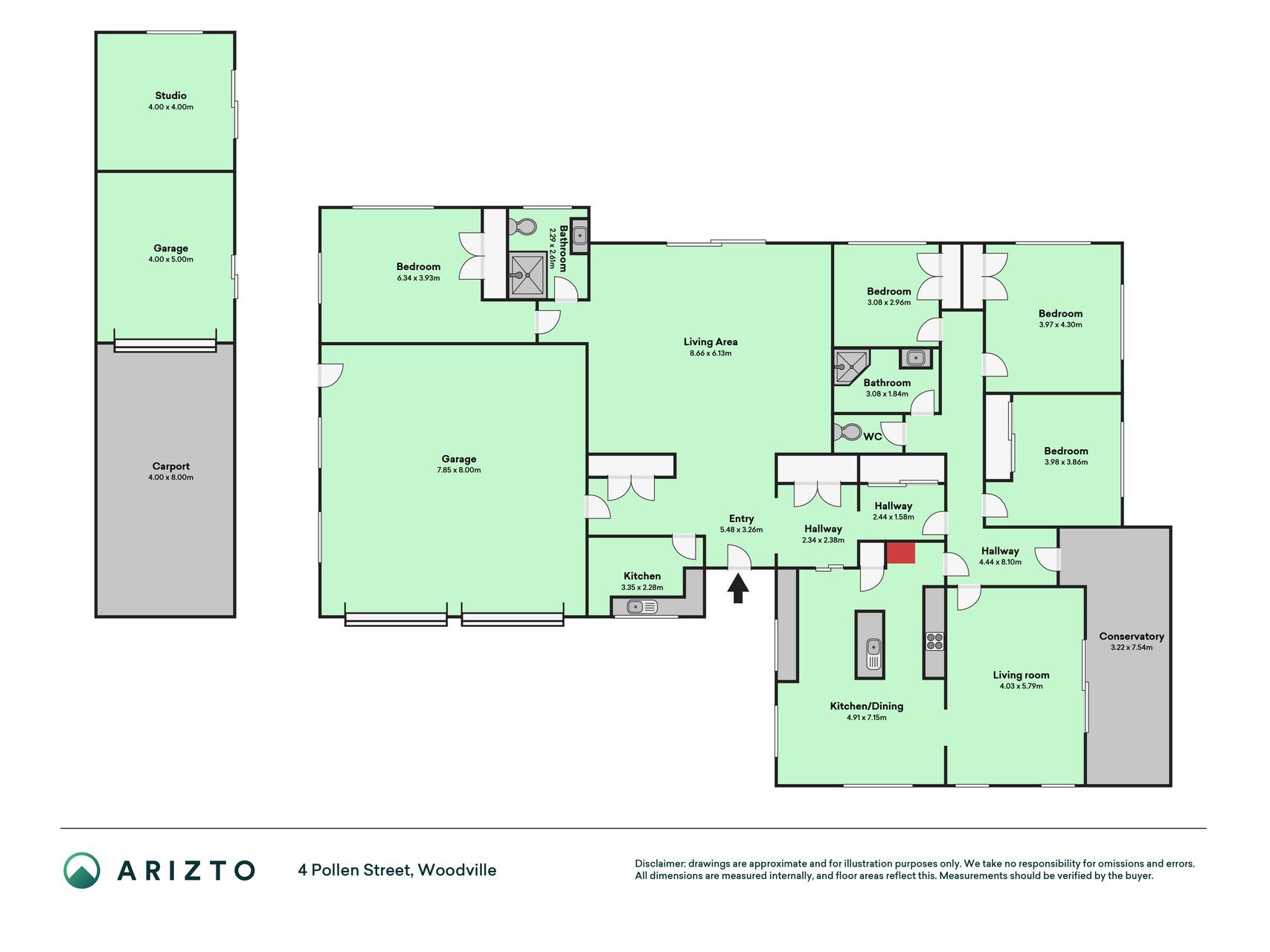 Family- sized Living with Studio Flexibility — slide 40
