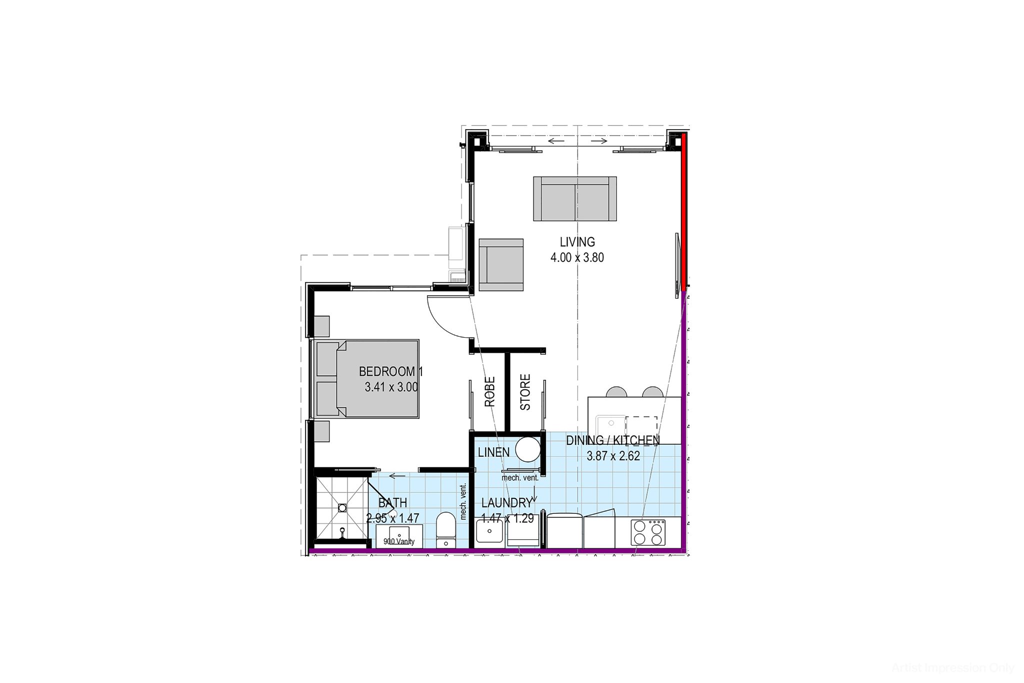 Property interior