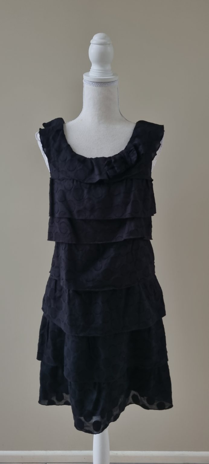 Karen Walker Hi There Black Dress size 10
