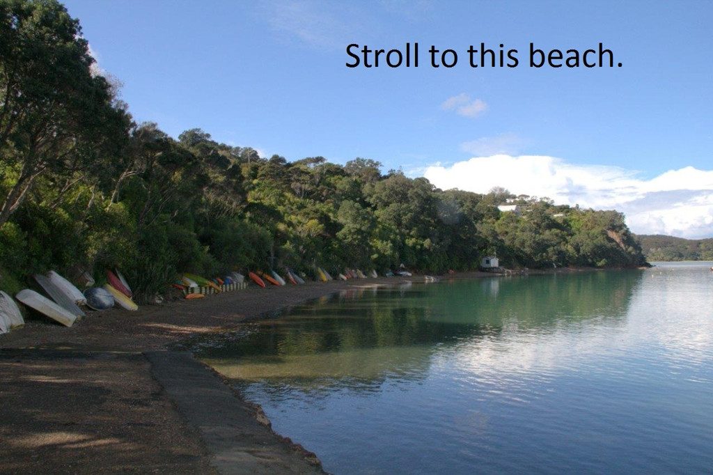 Elevated, peaceful, private sea & bush section — slide 16
