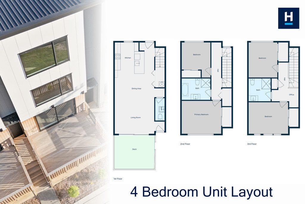 New Larger 4 Bedroom Quality Townhouses. Rare. — slide 23