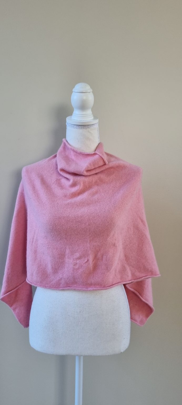 Hemprino Merino Wool Hemp Wrap Cape size 10
