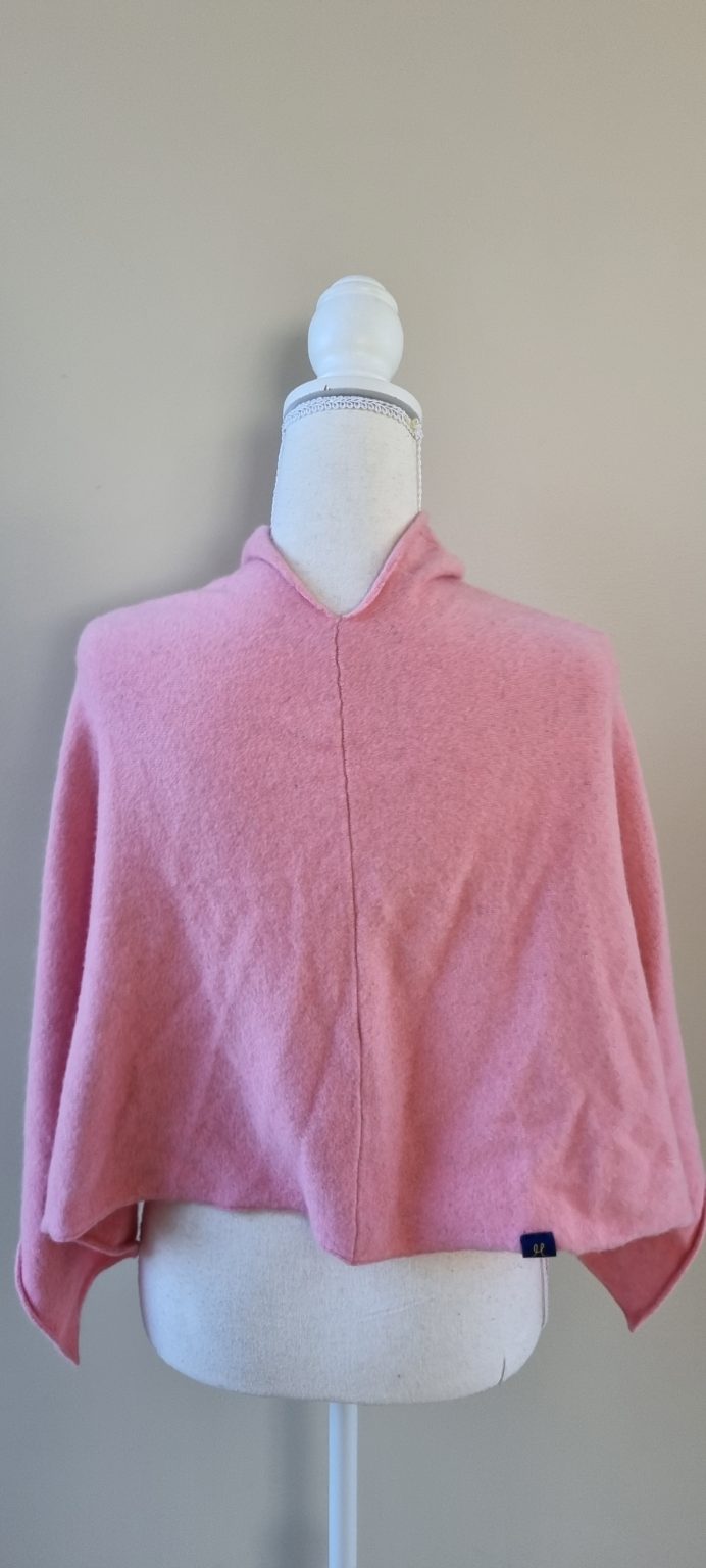 Hemprino Merino Wool Hemp Wrap Cape size 10, image 3