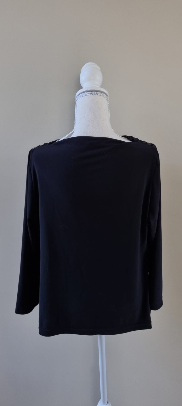 Leslie Herbert Black Top size 14, image 3