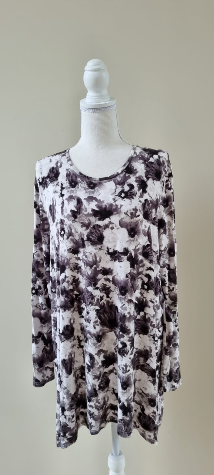 Blue Illusion Top size 3L
