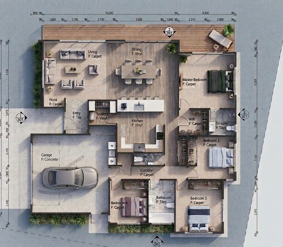 Property interior