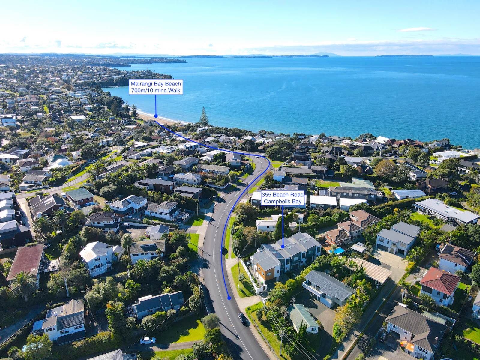Beachside Sophistication in Campbells Bay — slide 1