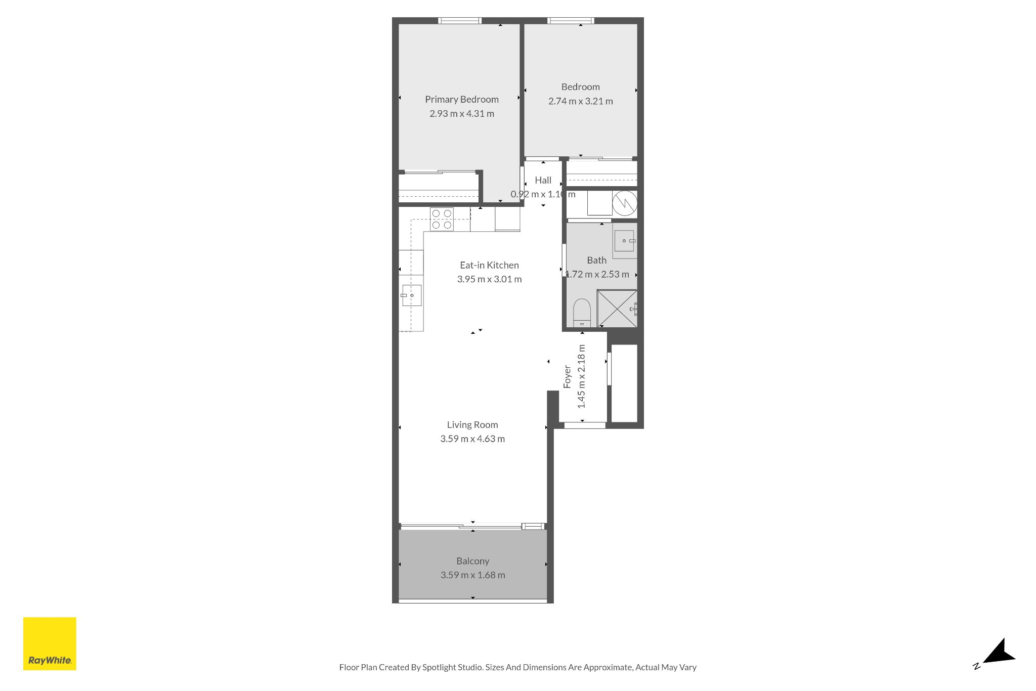 Sharply priced - act now! Northcote Apt + Car Park — slide 17
