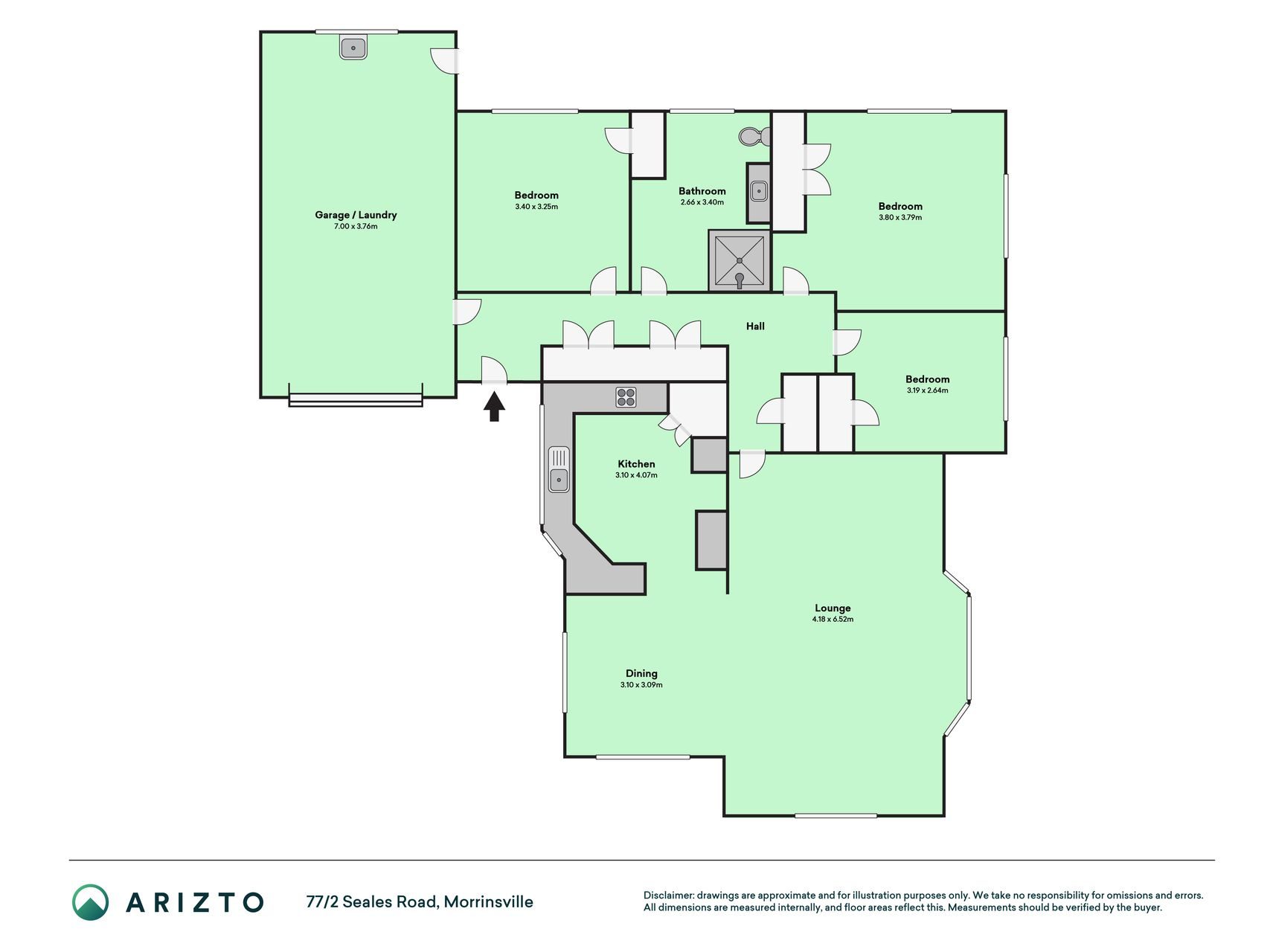 The perfect Affordable 3 bedroom unit — slide 29