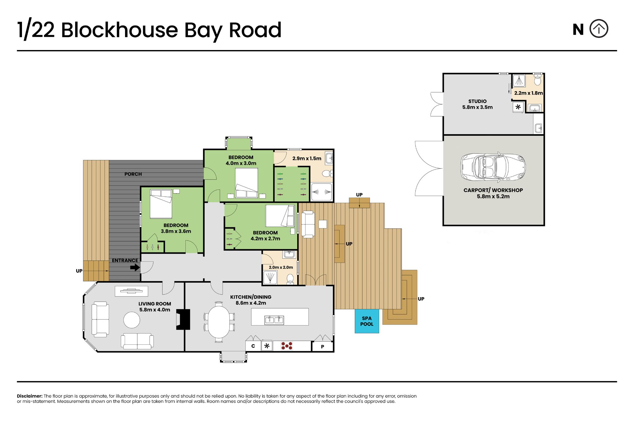 House plus studio — slide 22