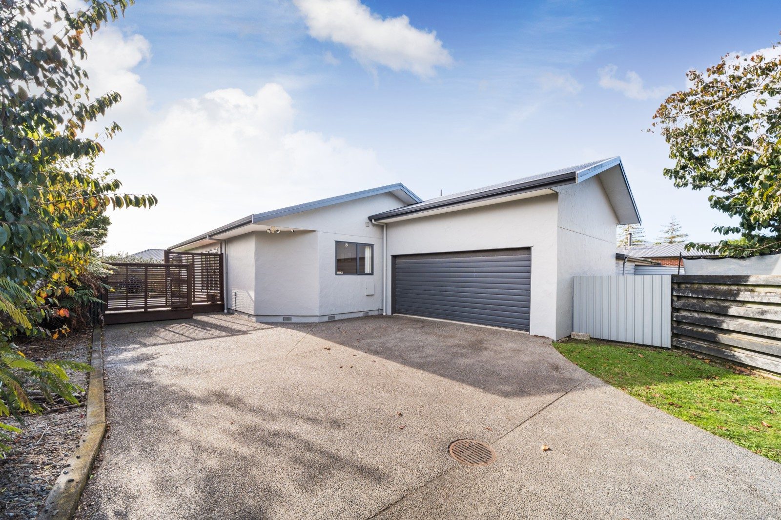 UPGRADE TO MODERN LIVING - AND GREAT GARAGING — slide 1