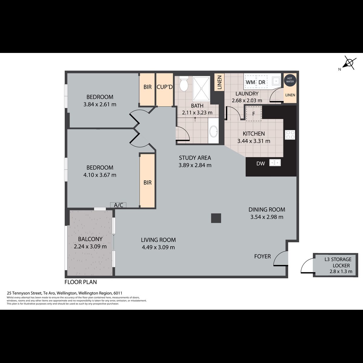Spacious City Living in Te Aro — slide 17