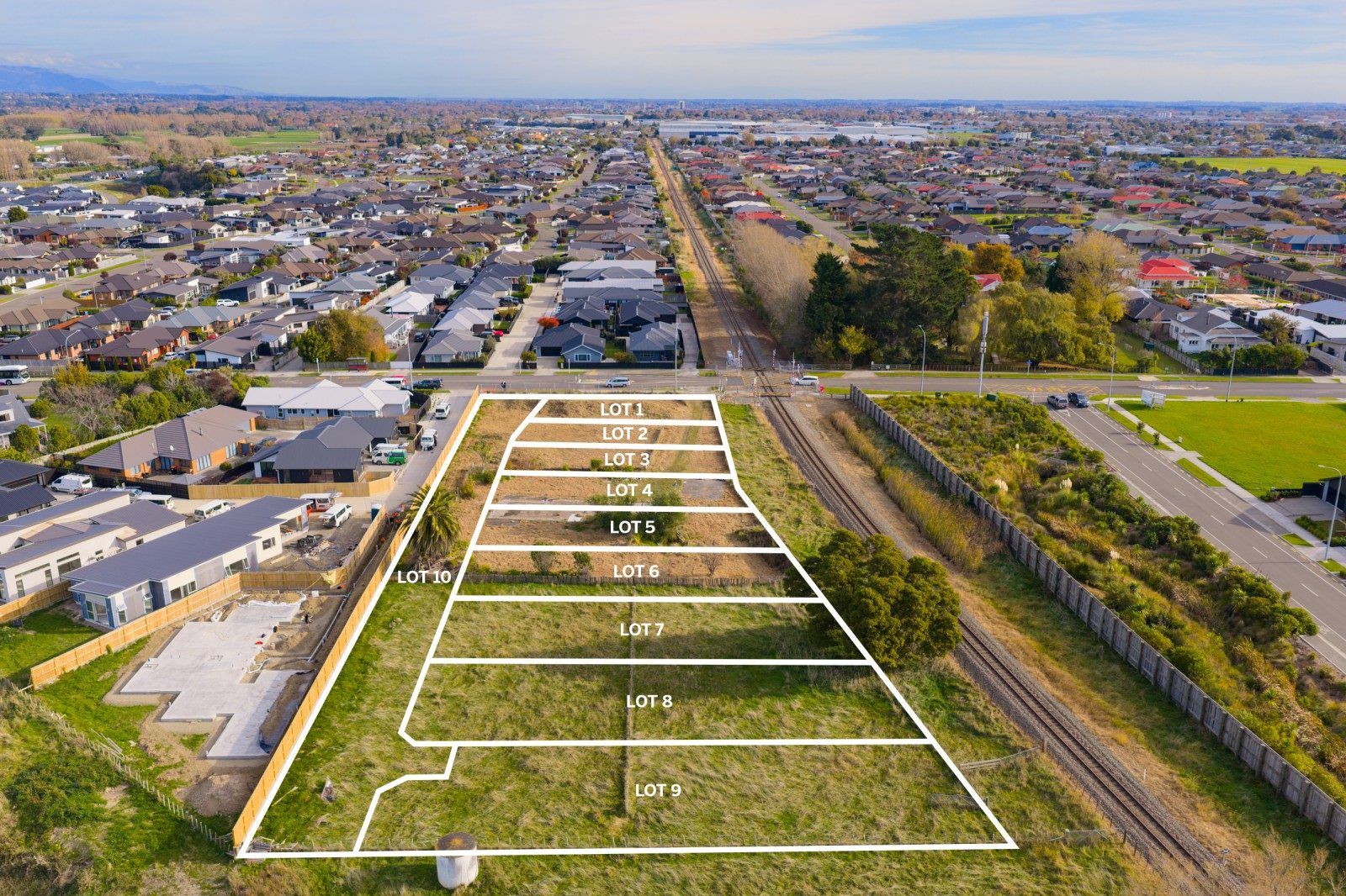 5104 sq m Approved 9-Section Subdivision — slide 2