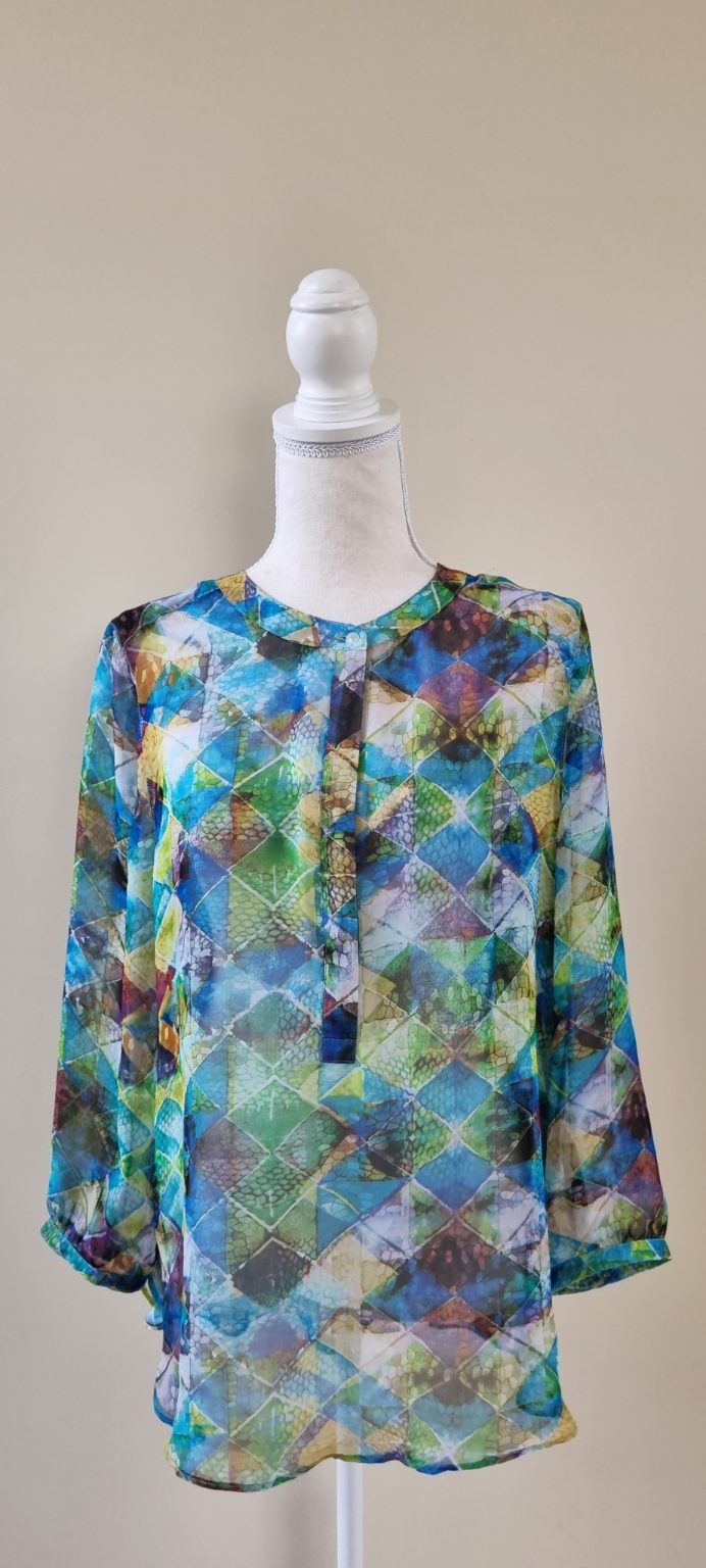 Ashley Fogel Tunic Top size 12