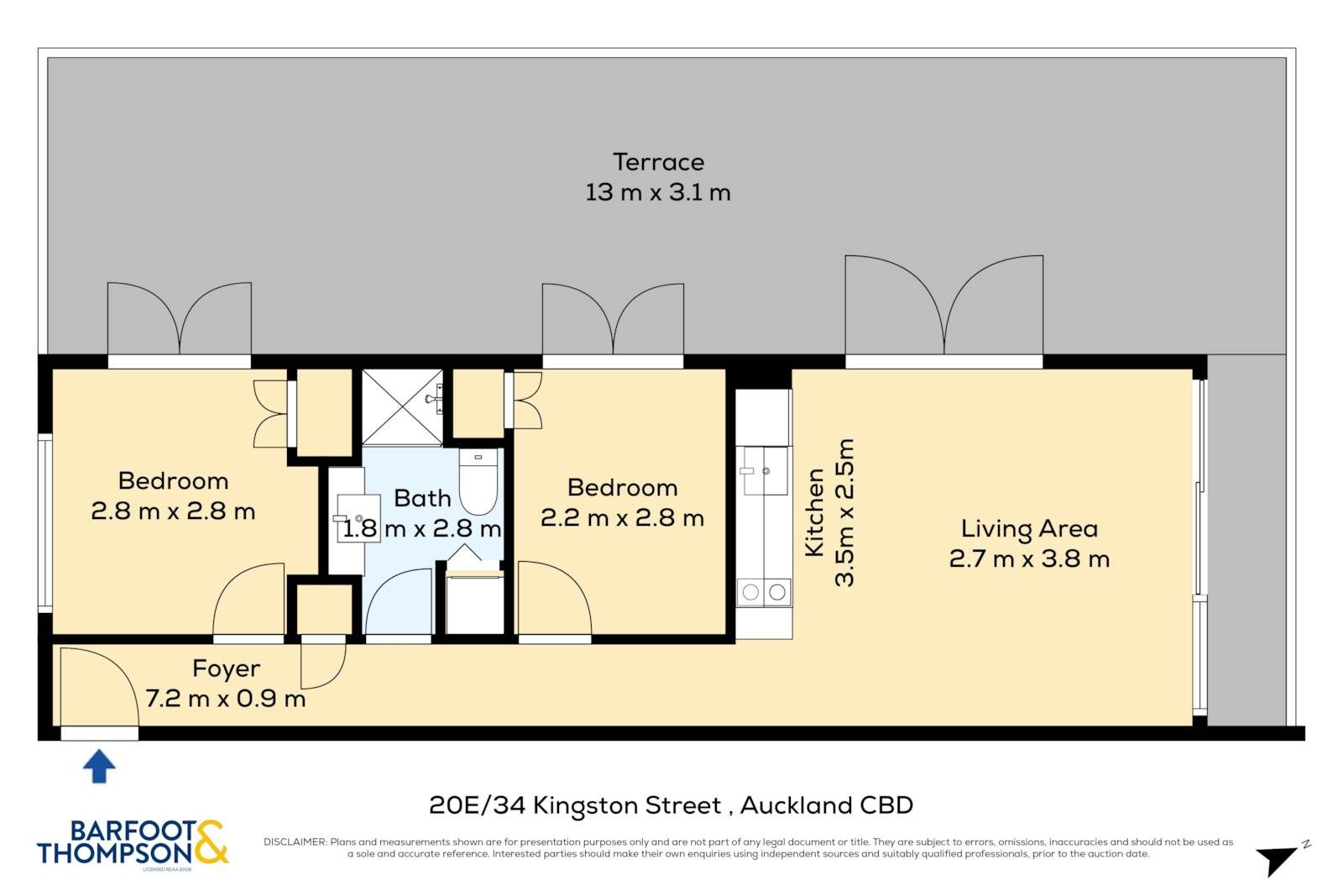 Sky Tower & Harbour Views – Penthouse Must Be Sold — slide 19