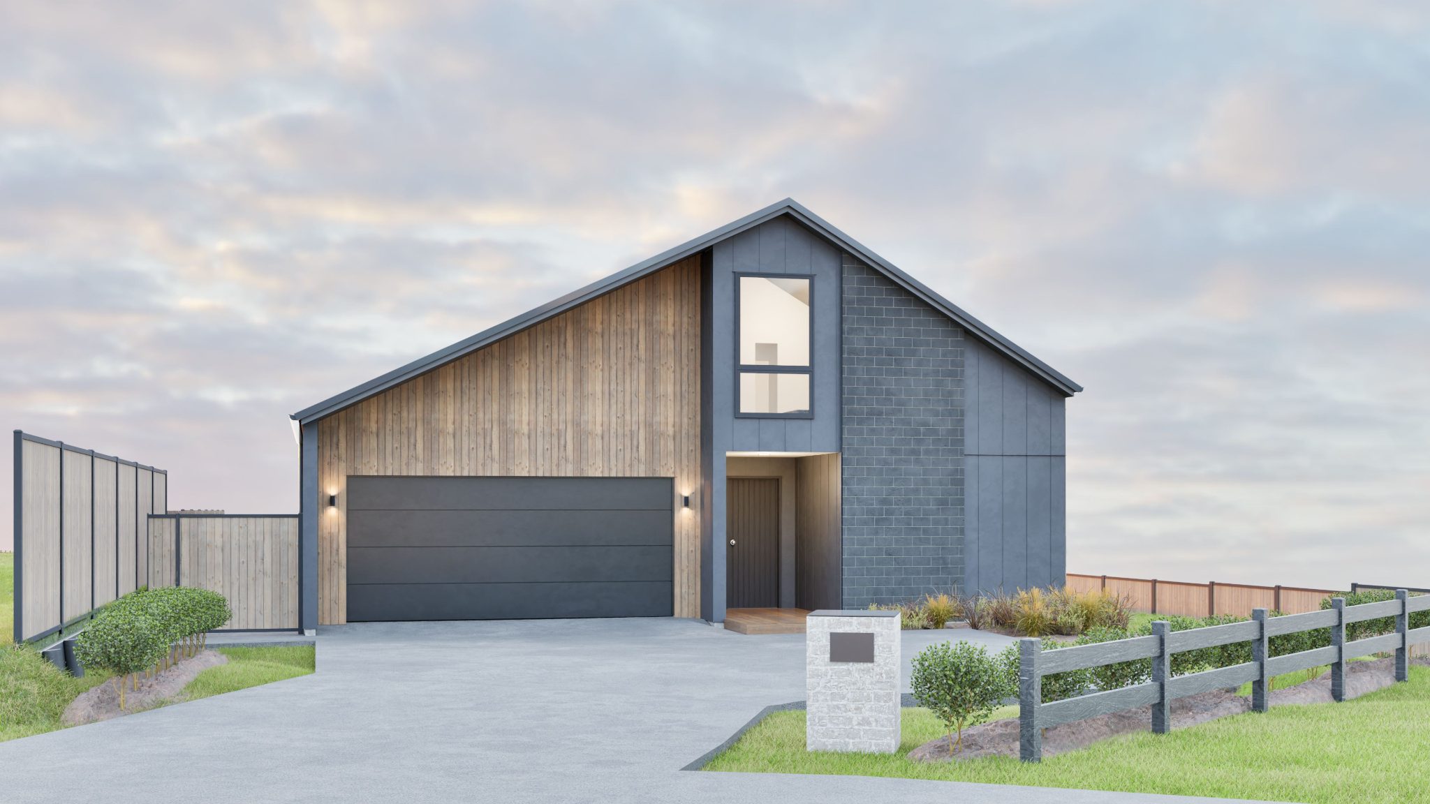 Show Home, Beautiful Views, Income from Day One — slide 1