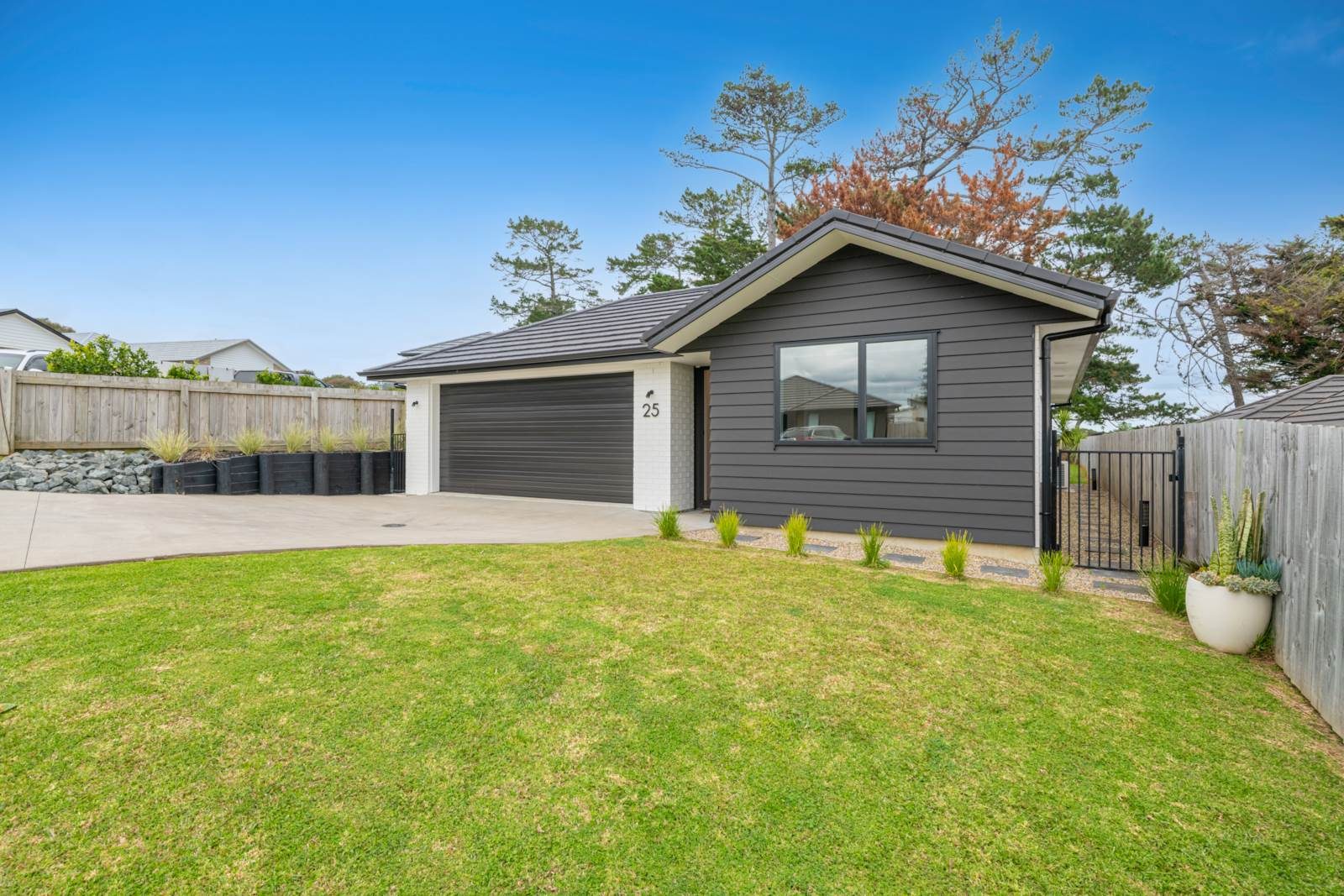 Modern home with rural views — slide 2