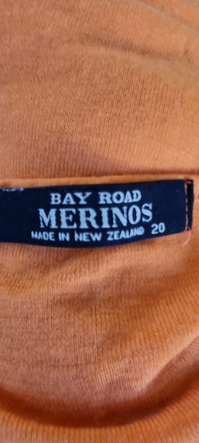 Bay Road Merinos Merino Wool Jersey size 20, image 4