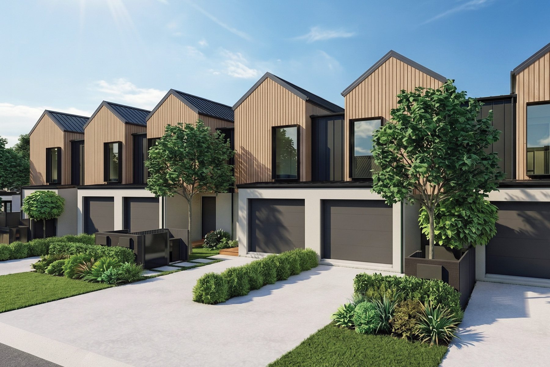 Terraced Townhouses In Bournbrook — slide 1