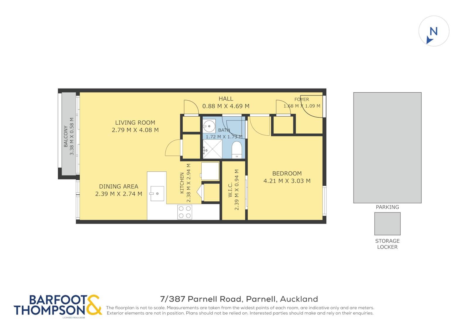 Top of Parnell Village – Spacious 1 Bedroom + ... — slide 19