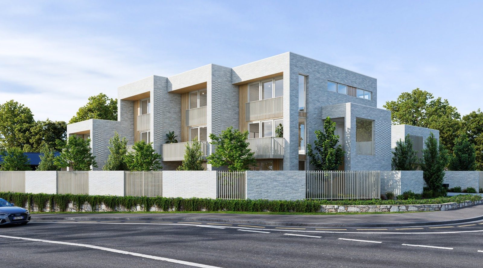 Luxury new builds with views to the Mount — slide 1