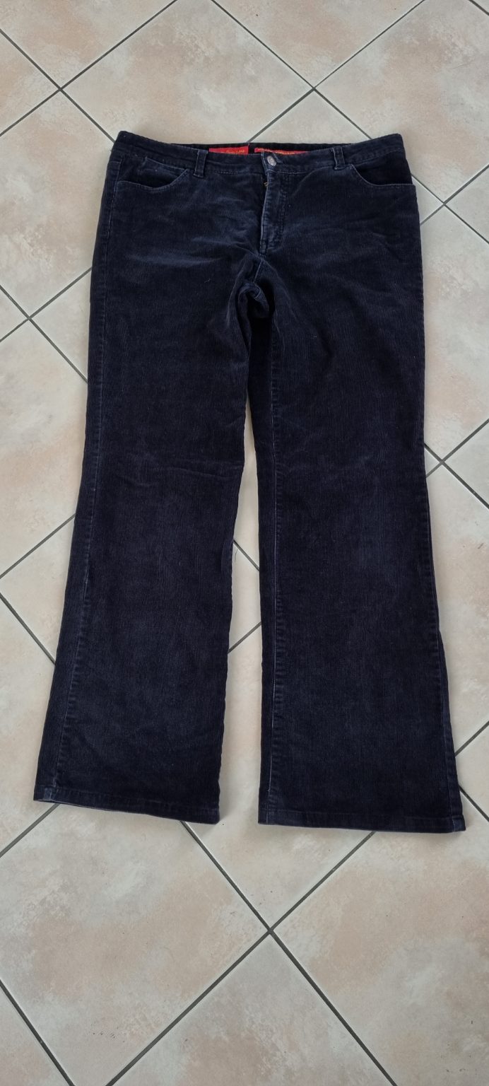 Ella J Black Corduroy Jeans Pants size 14