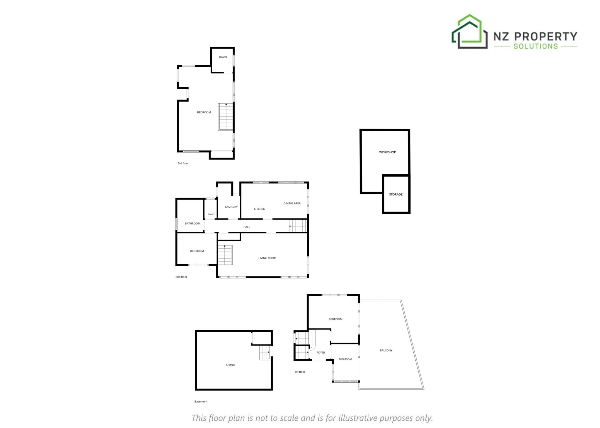 Sunny Flexible Family Living Above the Valley — slide 41