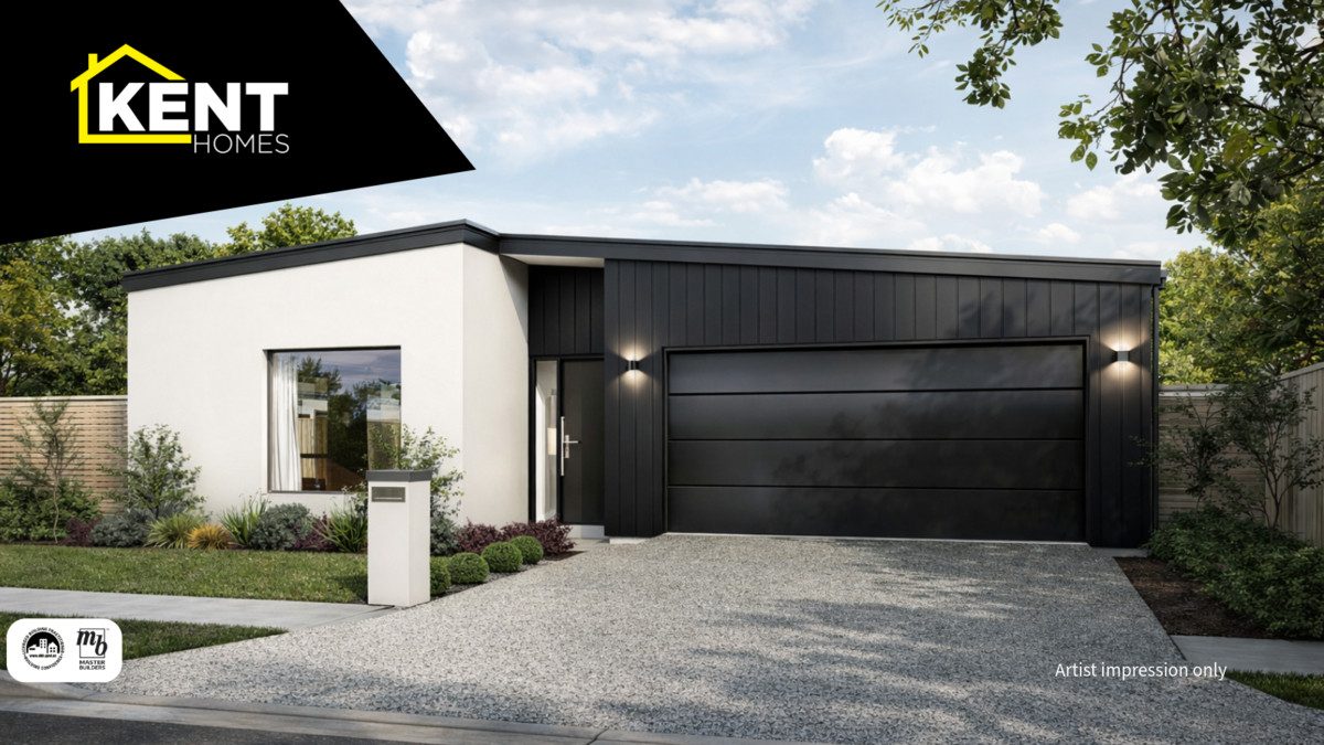 A premium new home in Oakbridge — slide 1