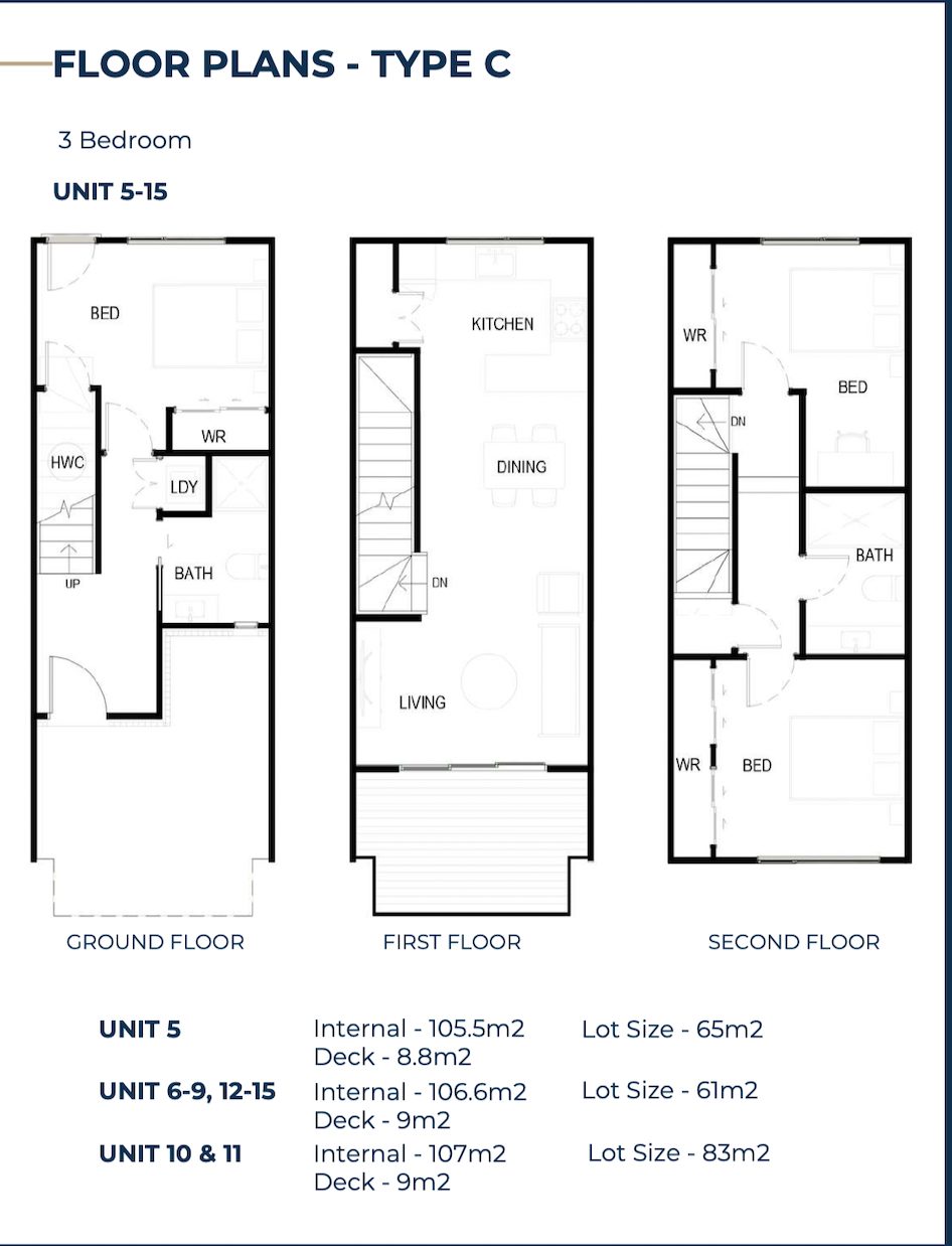 Ridge Residences: 3 Bedroom Homes! — slide 10