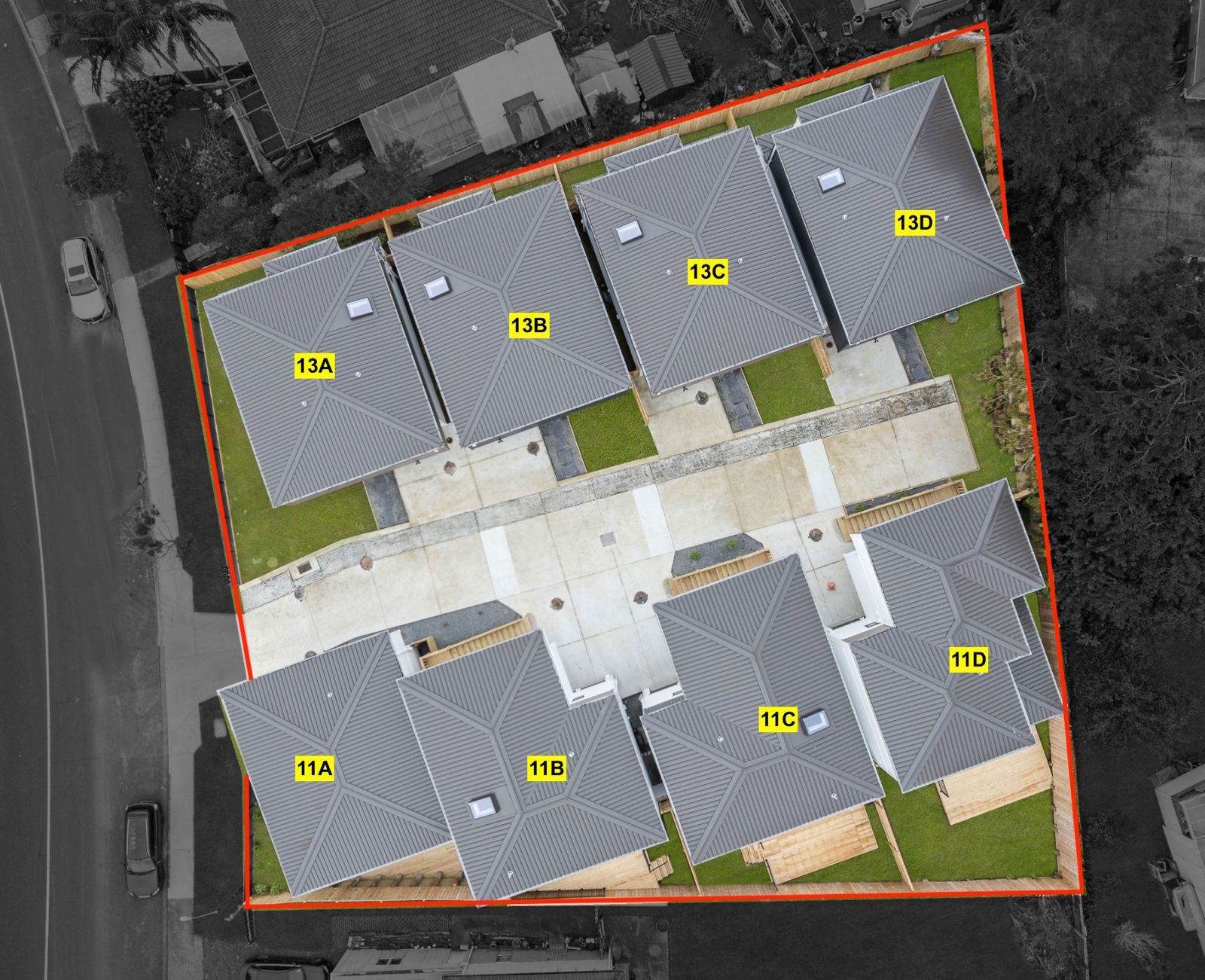 8 brand-new, Free-standing homes: 4-5 bedrooms — slide 42