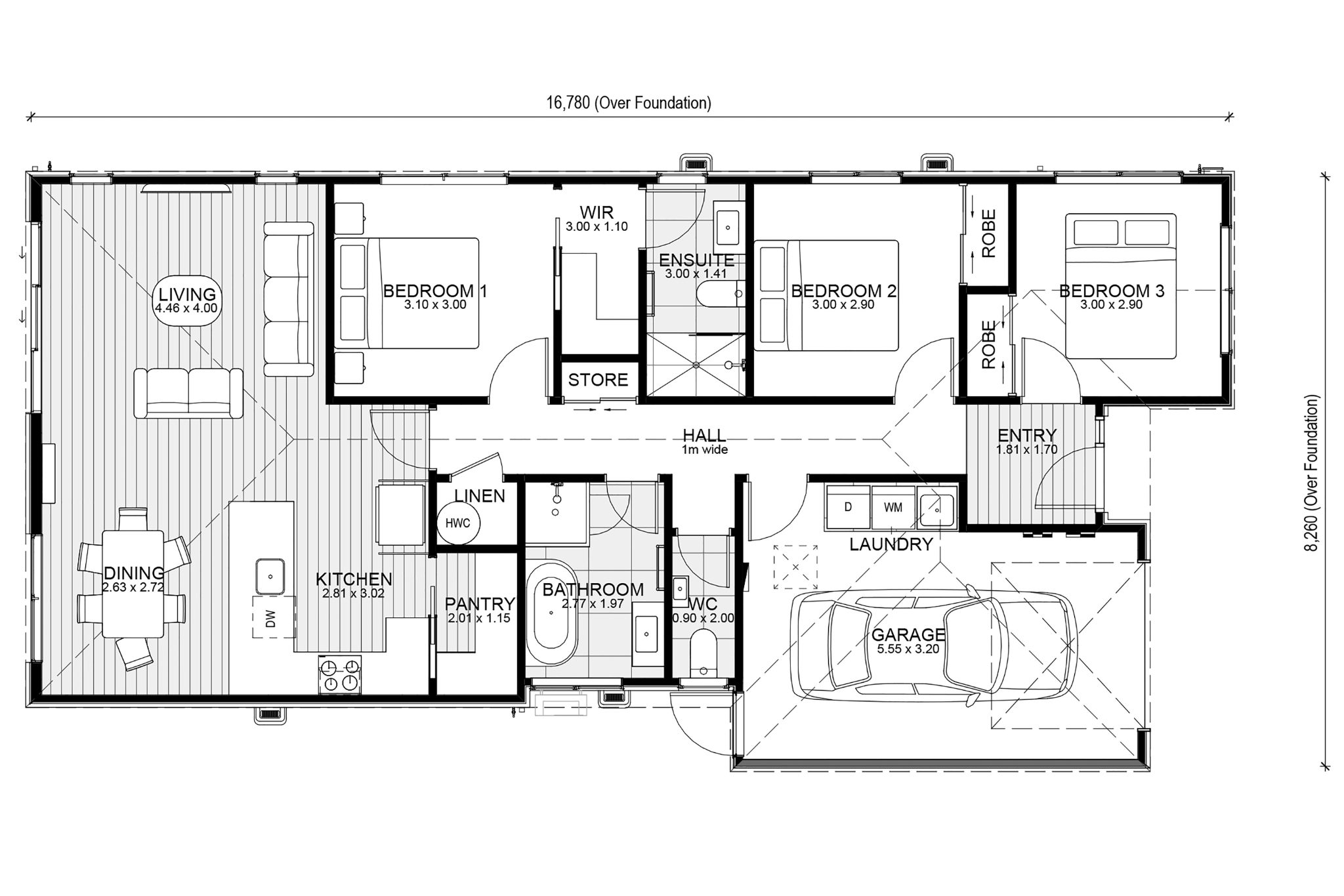 Construction Underway | 3 Bed, 2 Bath — slide 2