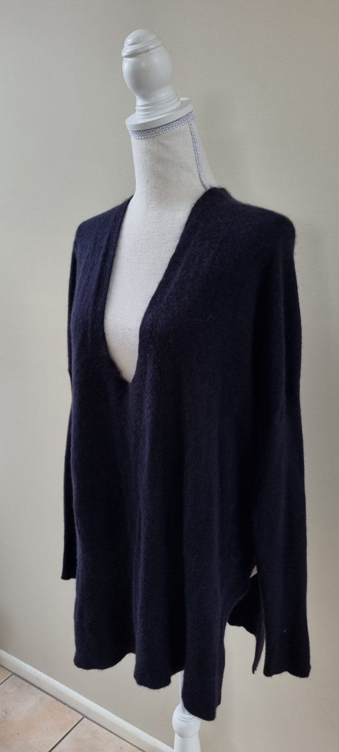 Rails USA Black Cashmere Blend Jersey Size L, image 2