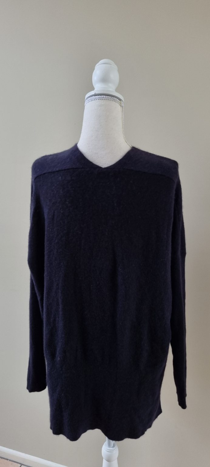 Rails USA Black Cashmere Blend Jersey Size L, image 3