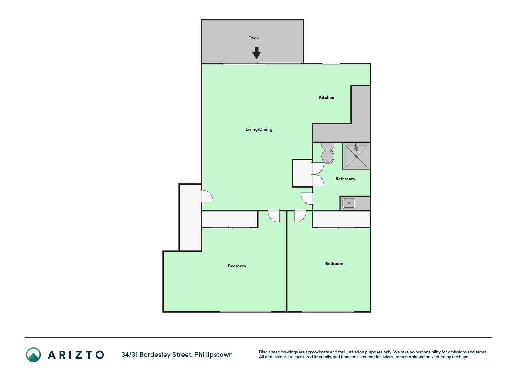 Elevated Phillipstown Apartment with Two Carparks — slide 27