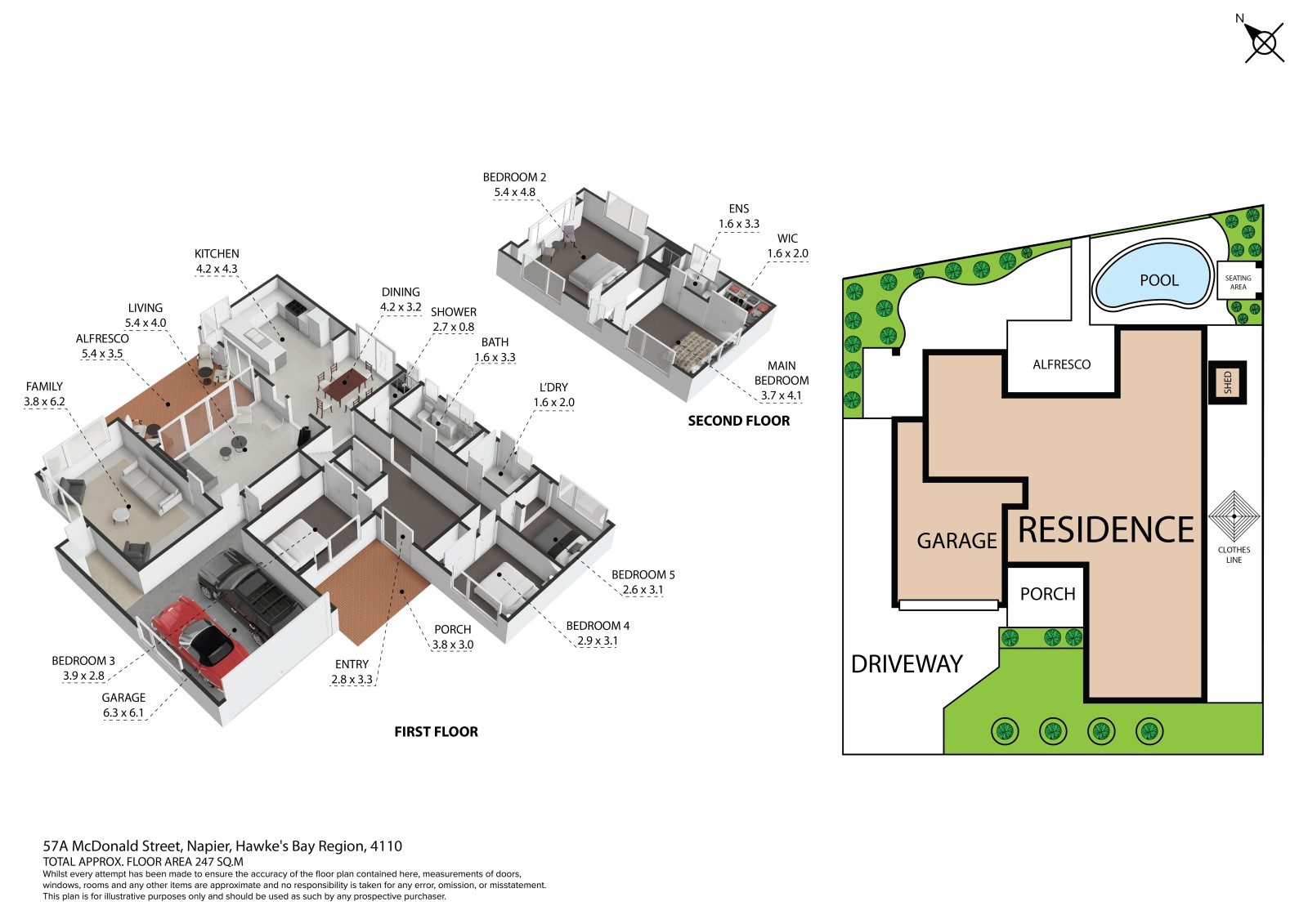 Five bedrooms. Pool. Parkside living. — slide 27