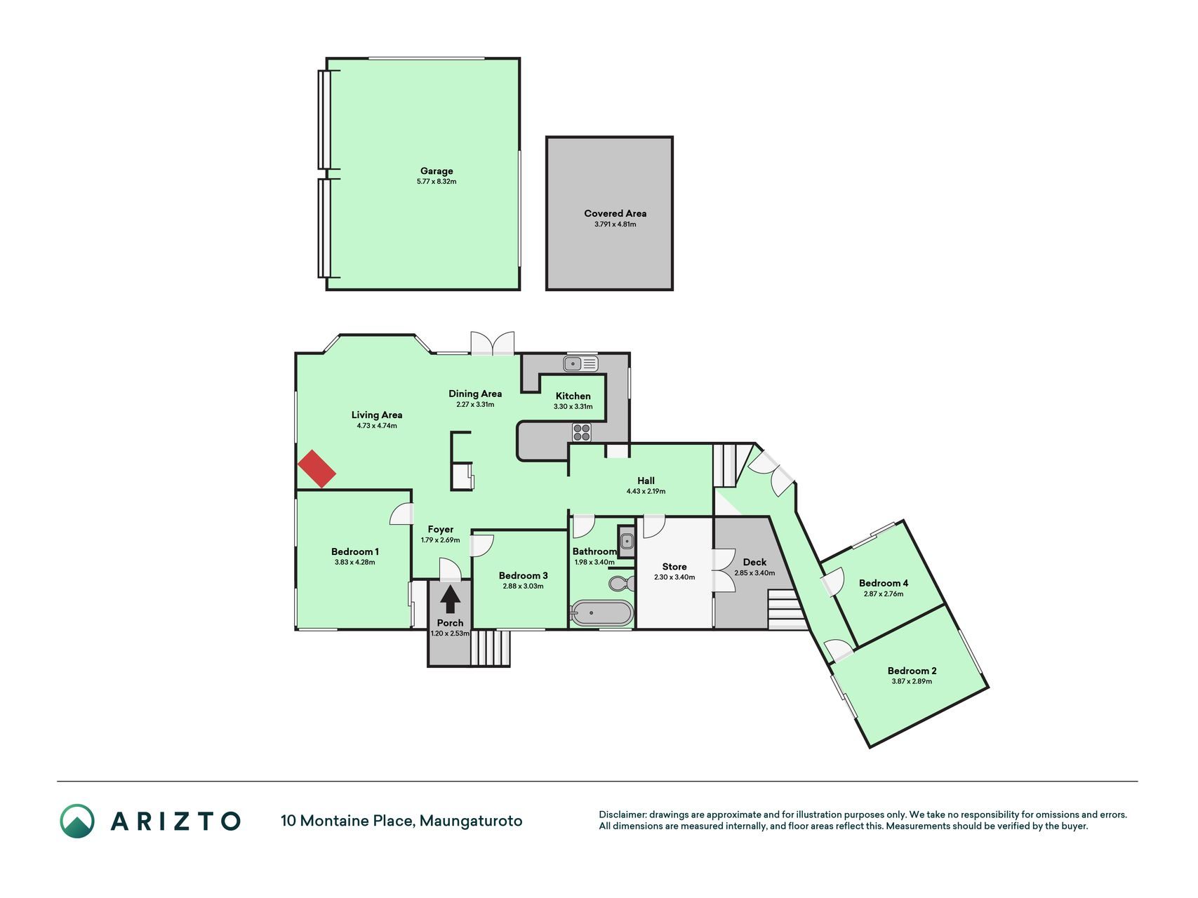 Five Bedrooms Wrapped in Green — slide 25